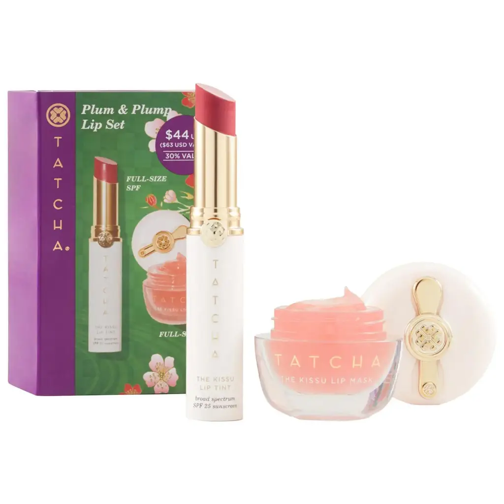 Tatcha Plum & Plump Lip Set 