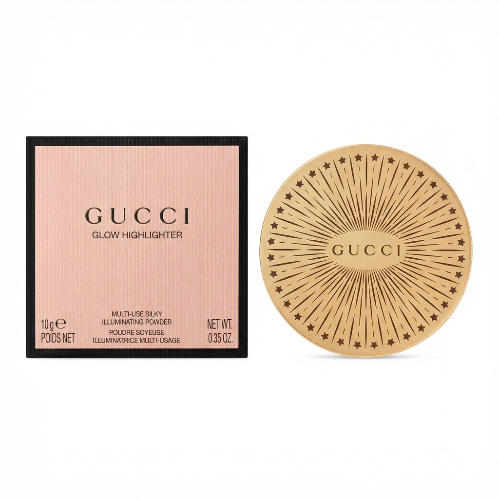  Gucci Glow Highlighter powder in warm gold 03 