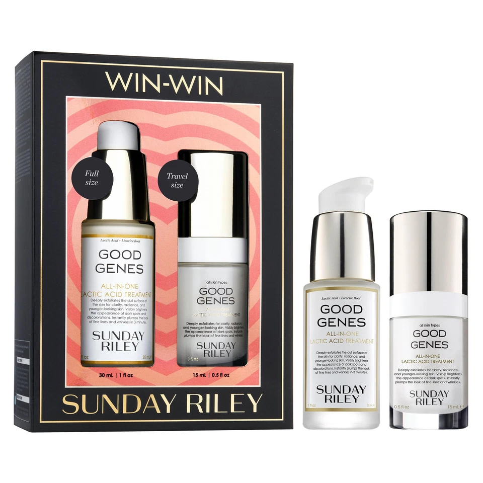 SUNDAY RILEY Win Win Good Genes Lactic Acid Duo Skincare Set