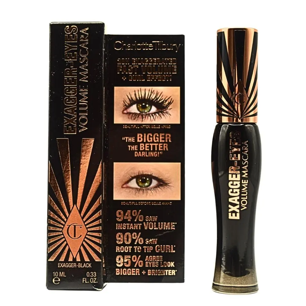 Charlotte Tilbury Exagger-Eyes Volume Mascara, Exagger-Black, 10 ml 