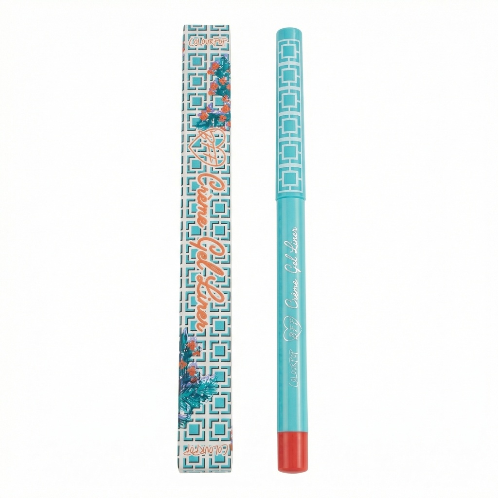 Colourpop BFF Creme Gel EyeLiner Eye Liner PUPPY True Matte Orange