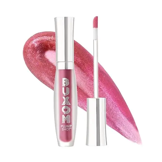 Buxom Plump Shot Peptide-Infused Lip Serum, Lip Plumping Gloss,