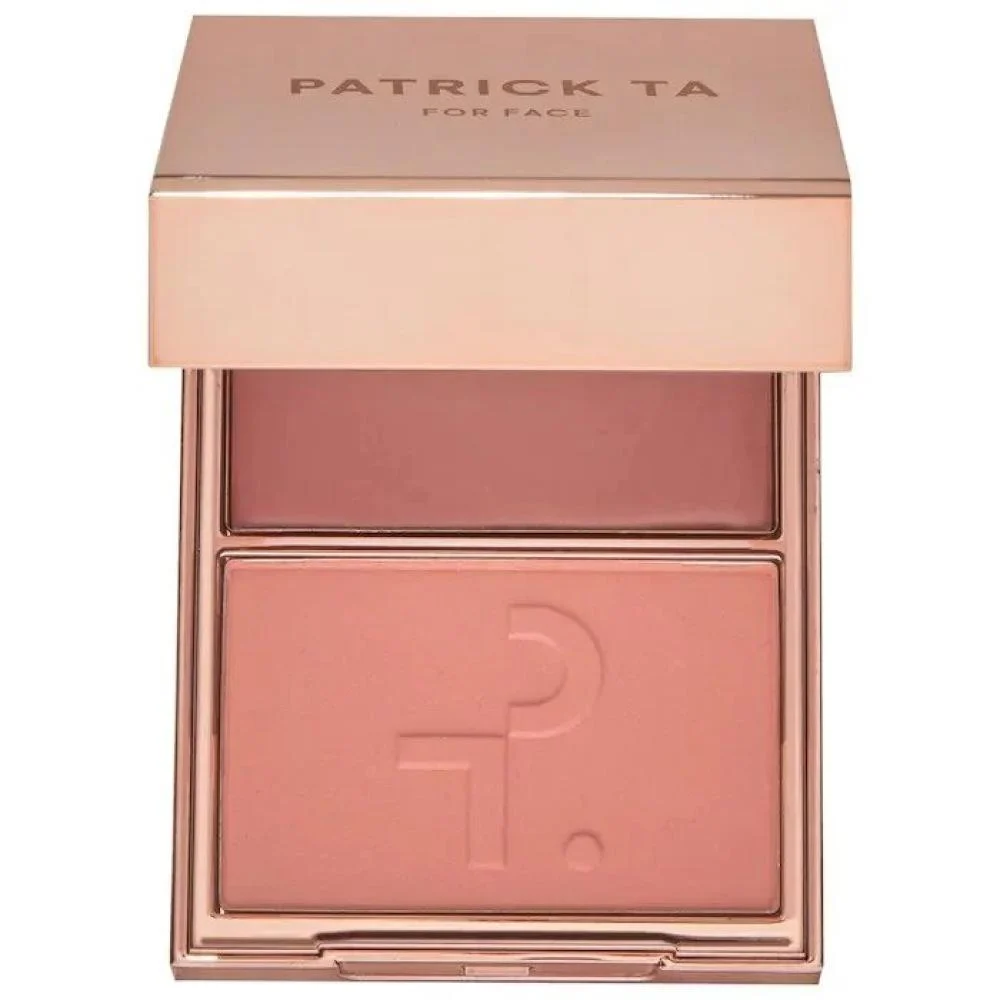 Patrick Ta Double Wear Cream and Powder Blush - Not Too Much