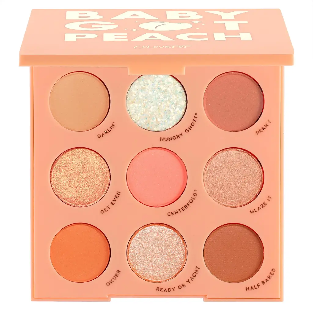 ColourPop Baby Got Peach Shadow Palette - Orange & Coral