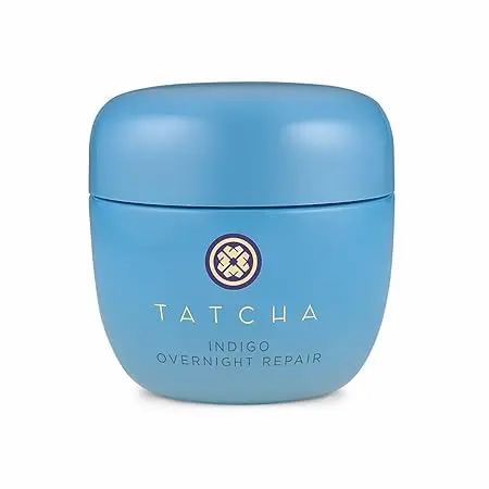 TATCHA Indigo Overnight Repair: Serum in Cream Treatment, Fragrance Free, 50 ml, 1.7 oz 