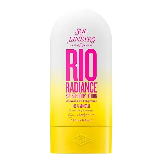 Sol de Janeiro Rio Radiance Sunscreen Lotion 100% Mineral UVA/UVB Broad Spectrum SPF 50