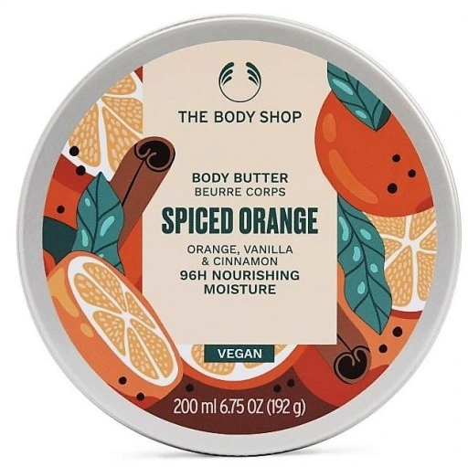 THE BODY SHOP Masło do ciała Pikantna Pomarańcza SPICE ORANGE BODY