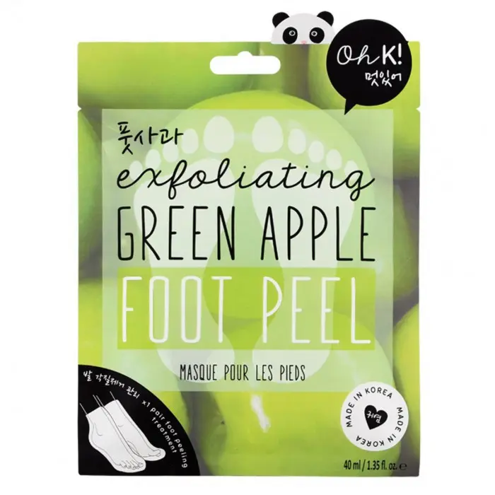 GREEN APPLE FOOT PEEL OH K!