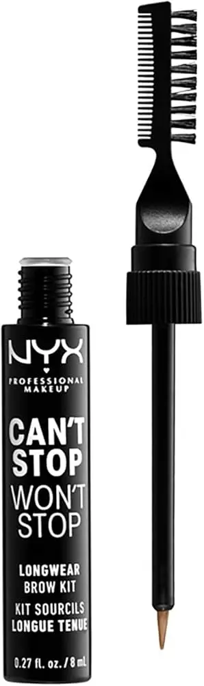 NYX Professional Makeup, Can'T Stop Won'T Stop Longwear Brow Kit - Taupe