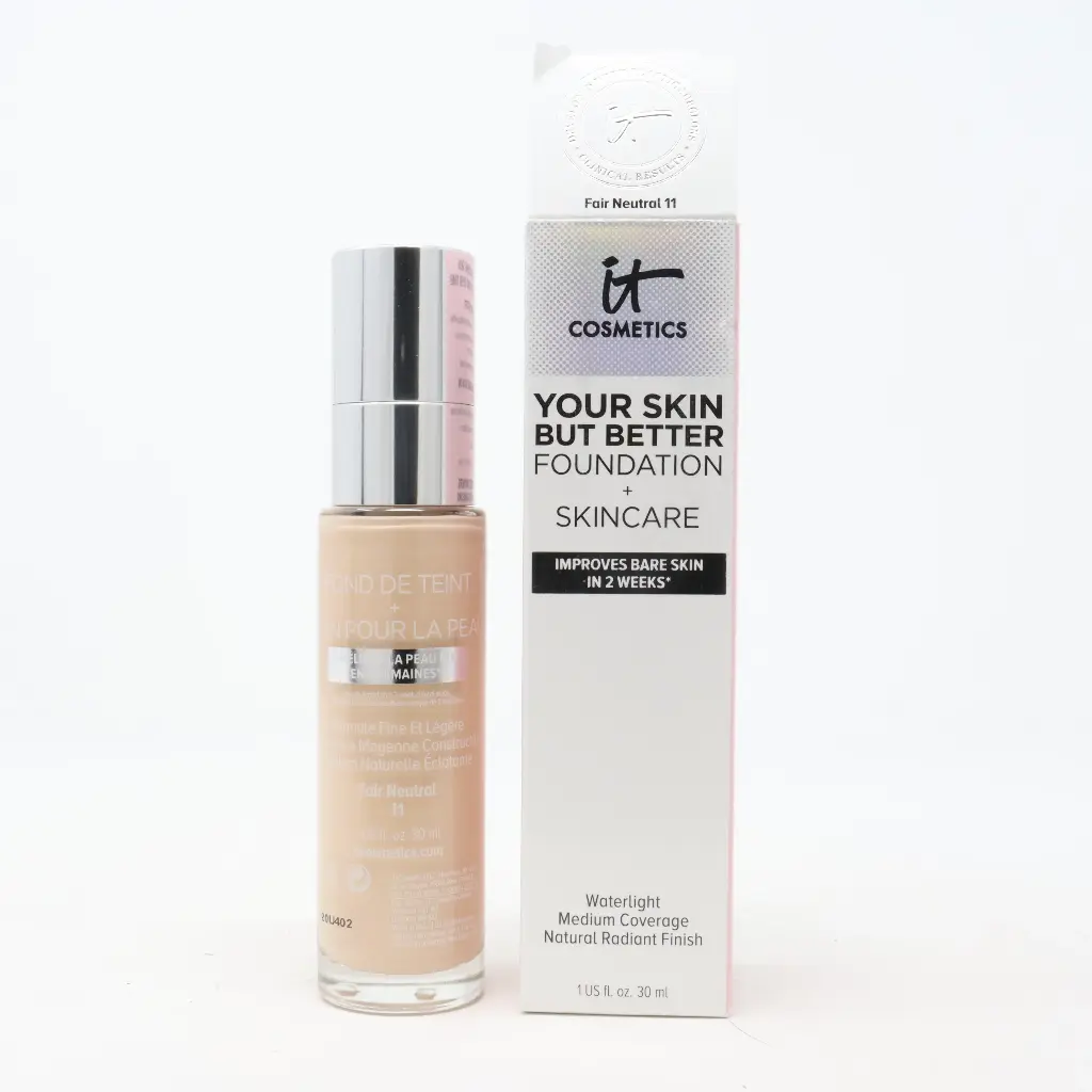 It Cosmetics Your Skin But Better Foundation + Skincare ‏