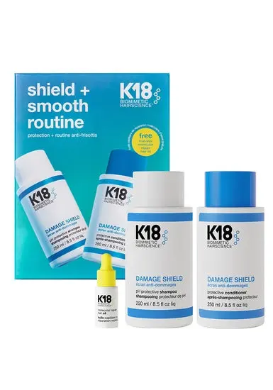 K18 BIOMIMETIC HAIRSCIENCE Shield + Smooth Routine