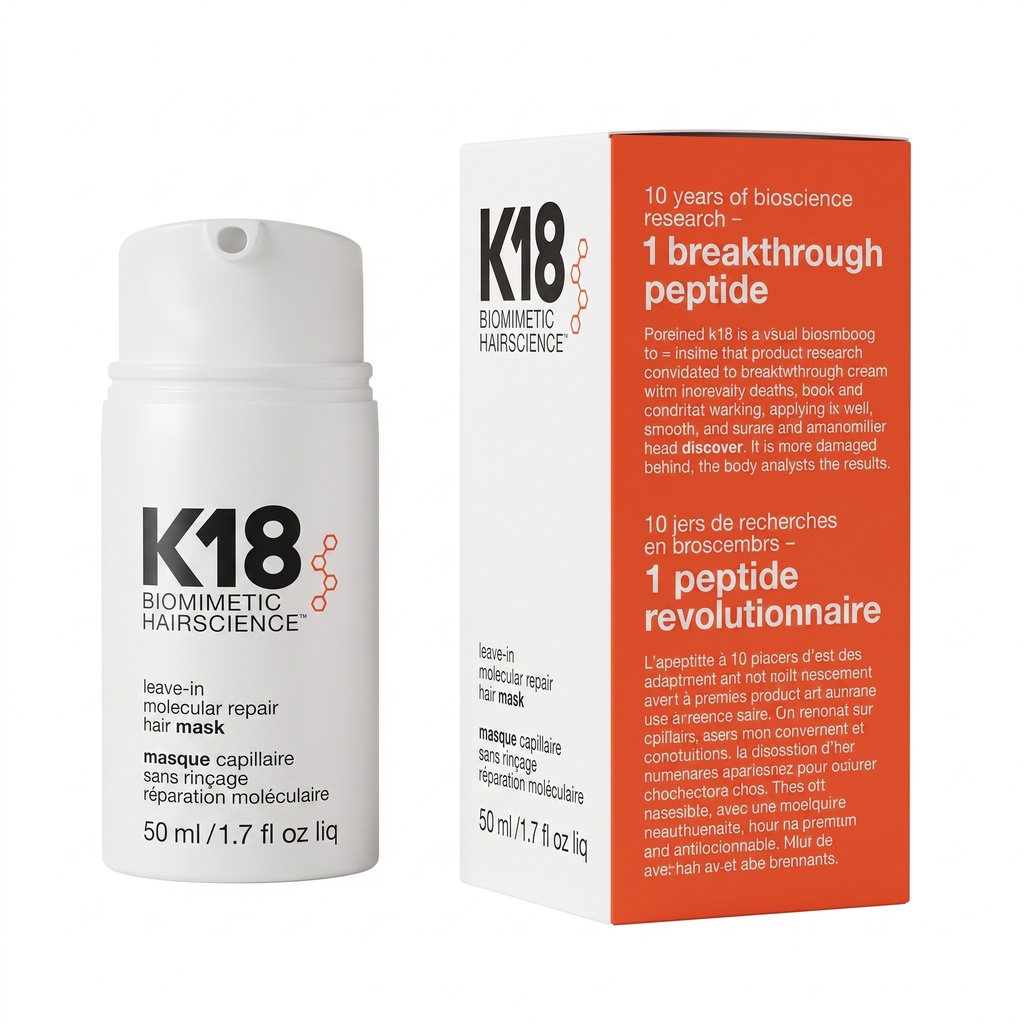 K18 - Repair mask without rinsing Leave-In Molecular Repair (50ML) 
