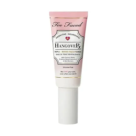 Too Faced Hangover Replenishing Face Primer | Hydrates, Boosts + Smooths Skin with Dewy Finish 