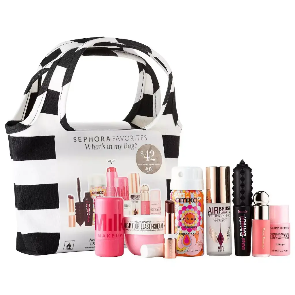 Sephora Favorites What's In My Bag 8 Piece Set 