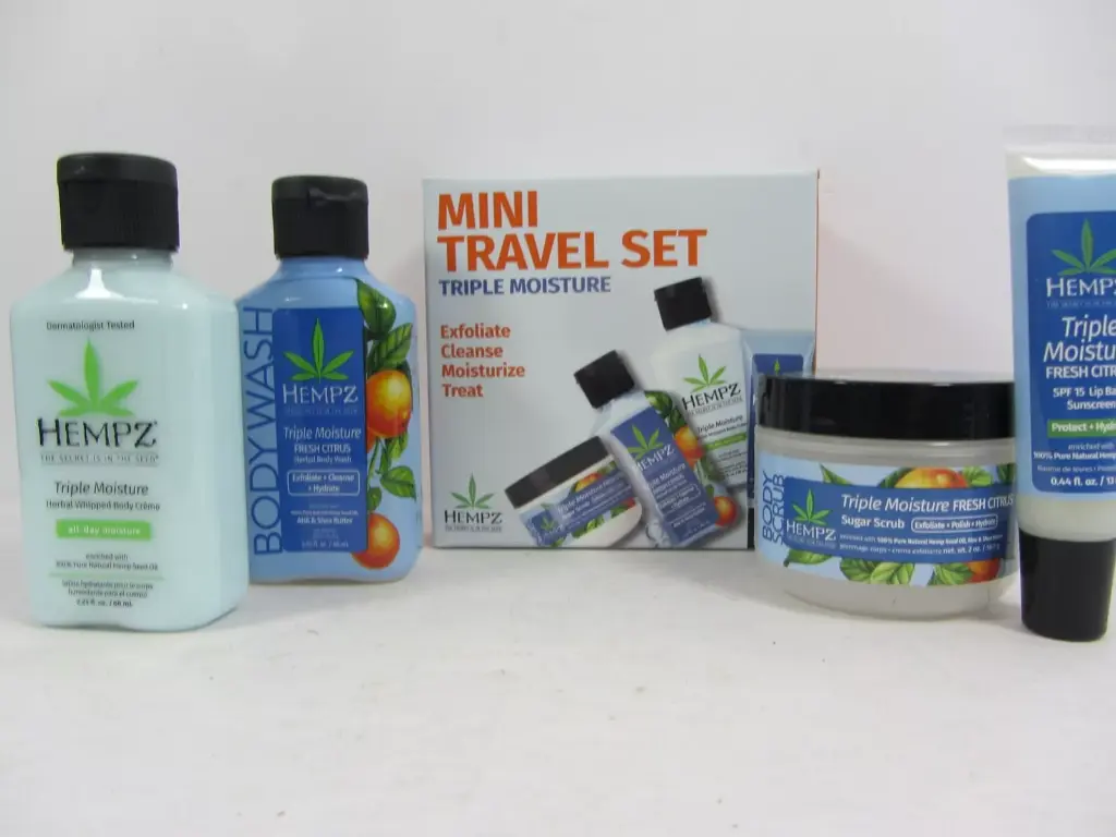 HEMPZ TRIPLE MOISTURE MINI TRAVEL SEt