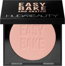 HUDA BEAUTY Easy Bake And Snatch Pressed Brightening & Setting Powder PEACH PIE