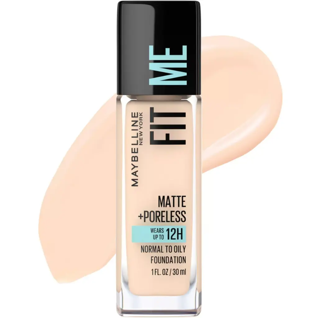Maybelline Fit Me Matte + Poreless Oil Free Liquid Foundation 