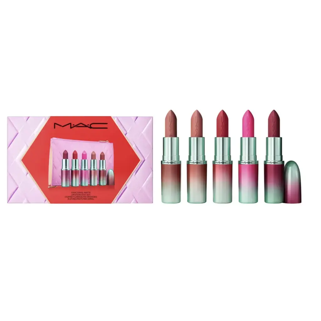 SET 5 LIPSTICKS MATTE MAC