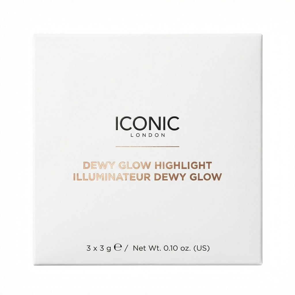 ICONIC LONDON Dewy Glow Highlight Illuminator Palette New Full Size Authentic 