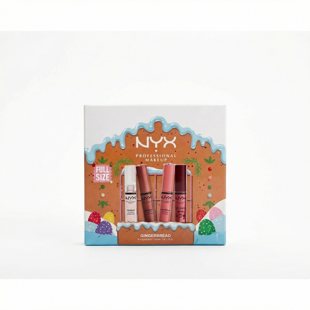 NYX Professional Makeup Butter Gloss Holiday Vault Lip Gloss Set - 4 pc
