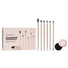 Morphe Eye Shaping Essentials Bamboo & Charcoal-Infused Eye Brush Set - 7pc -