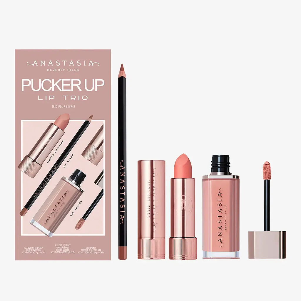 ANASTASIA Kit Pucker Up Lip Trio.