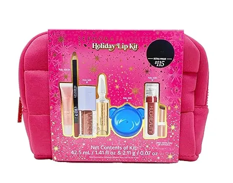 SEPHORA Favorite Holiday Lip Kit - 7 Piece 