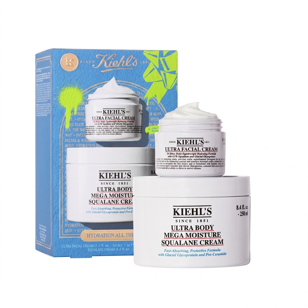 KIEHL'S Hydration All The Way Gift Set.