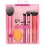 Real Techniques Everyday Essentials Makeup Brush Kit - 5pc