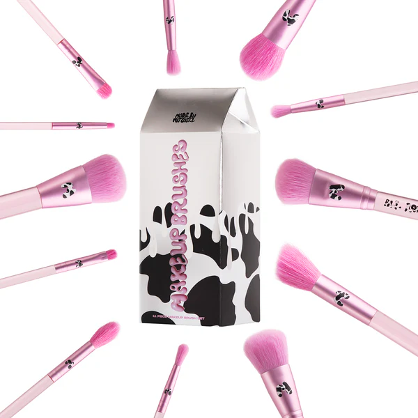  MADE BY MITCHELL  Milk Collection - 11 Piece Makeup Brush Set