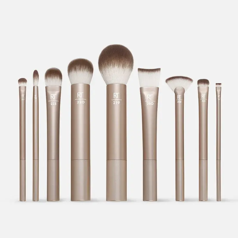 REAL TECHNIQUES 9 Piece Au Naturale Makeup Brush Set