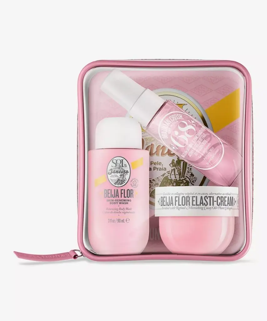 Sol De Janeiro Beija Flor Jet Set Gift Set - Perfume Mist, Body Wash & Cream 