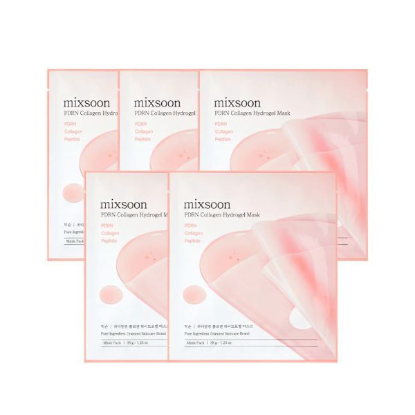 MIXSOON PDRN Collagen Hydrogel Mask Set 5 Packs