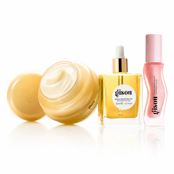 GISOU HONEY Glow Icons Hair & Lip Set