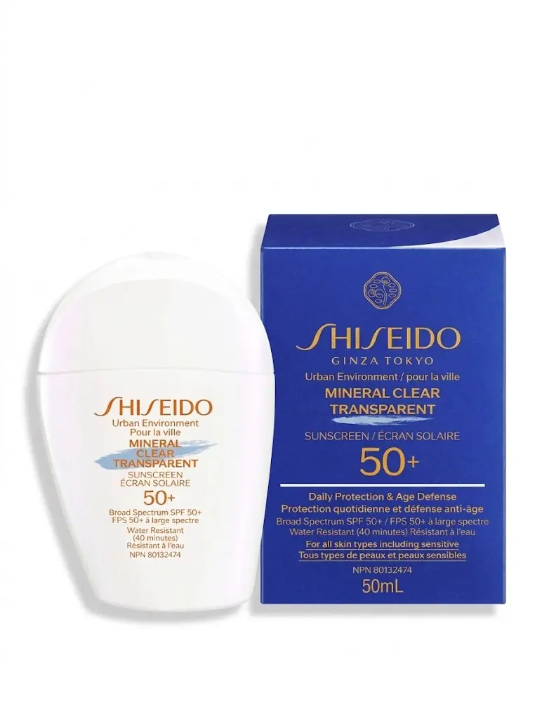 SHISEIDO Urban Environment Mineral Clear Sunscreen SPF5