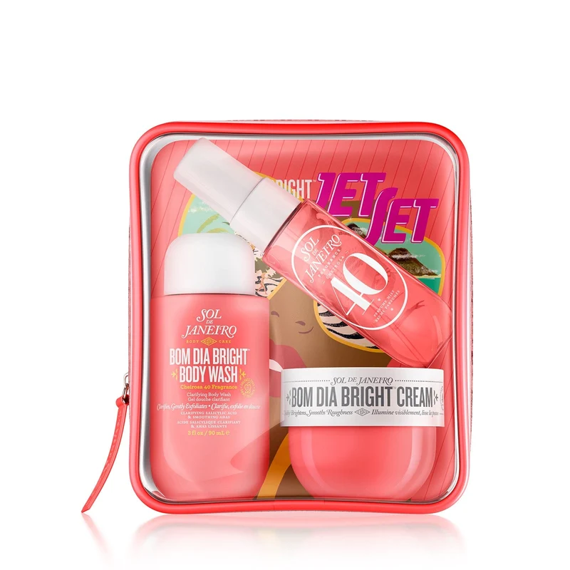 Sol De Janeiro Beija Flor Jet Set Gift Set - Perfume Mist, Body Wash & Cream 
