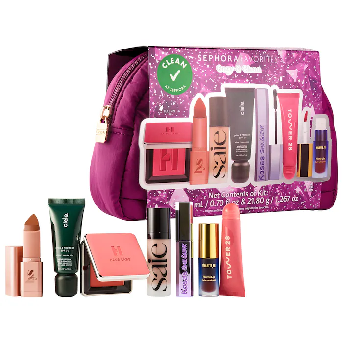 SEPHORA Cozy & Clean Makeup Value Set