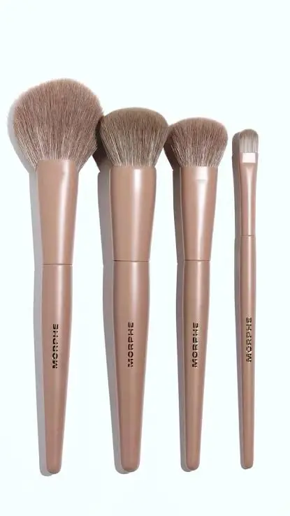 MORPHE Iced Mocha 4-Piece Face Brush Set