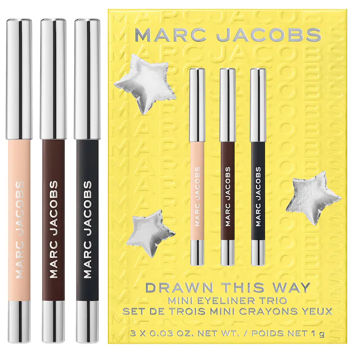 MARC JACOBS Mini Drawn This Way Longwear Eyeliner Trio Gift Set