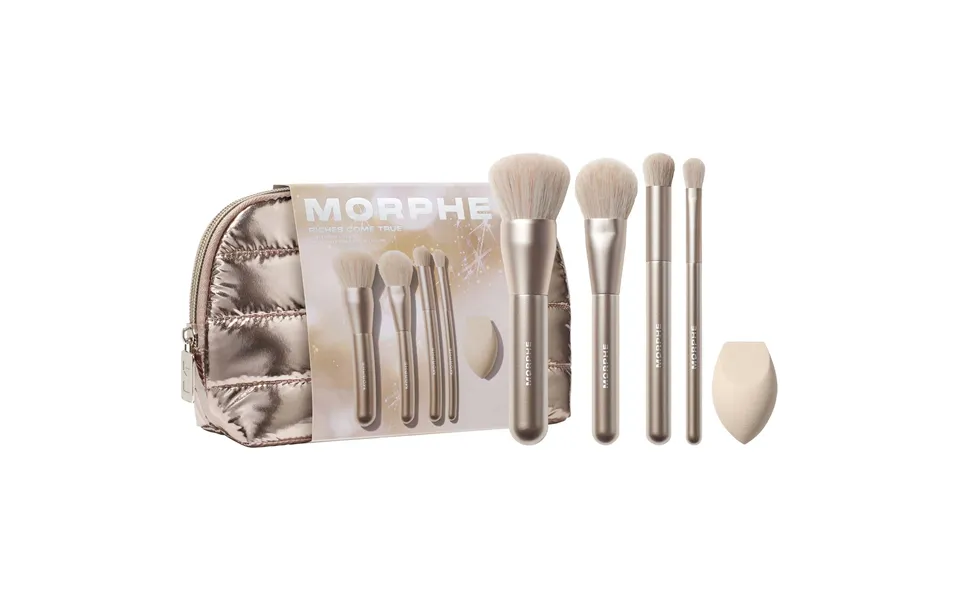 MORPHE Holiday 2026 Riches Come True 5-piece Brush & Tool Set