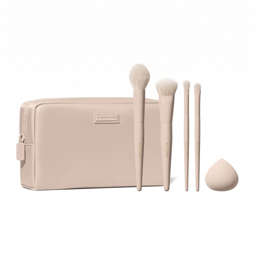 MORPHE Oat Latte Face & Eye Brush Set