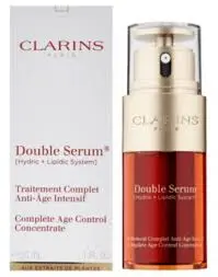 Clarins Anti Aging Double Serum Completed Age Control Concentrate 1.0 oz 30 ML