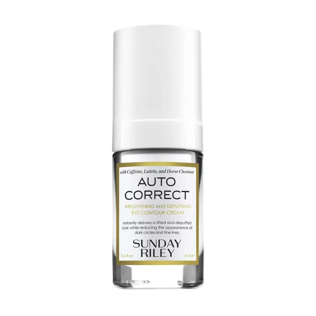 Sunday Riley Auto Correct Brightening And Depuffing Eye Cream 