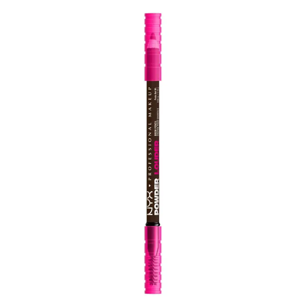 NYX Professional Makeup Powder Louder Brow Pencil DEEP BROWN