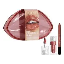 HUDA BEAUTY Juicy Bombshell Lip Gloss + Liner Set