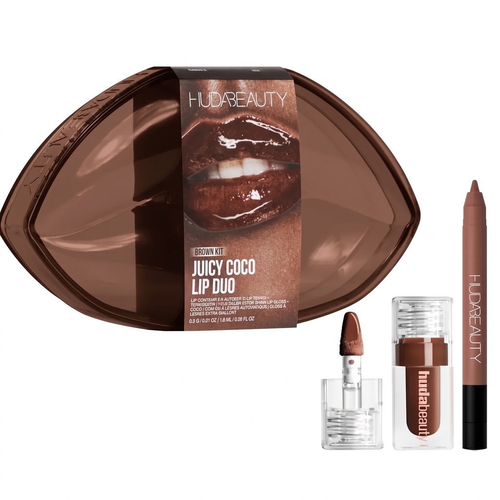 HUDA BEAUTY LIP DUO juicy coco (Mini)